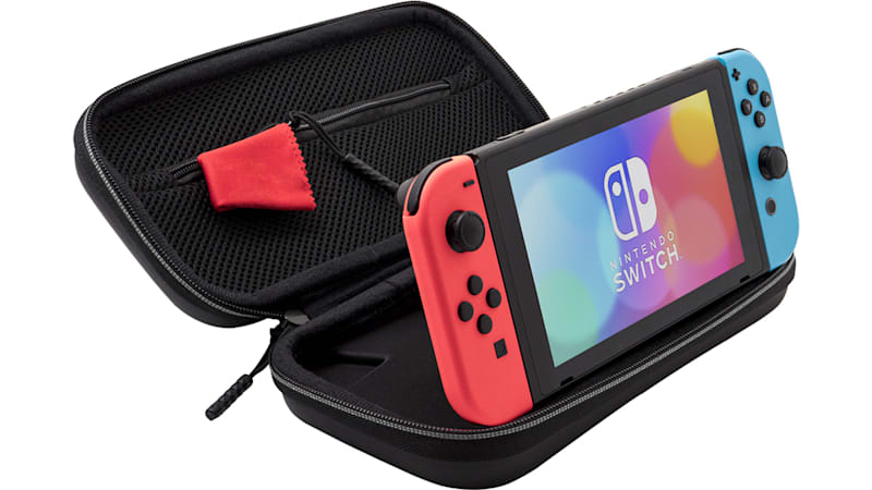 Nintendo switch super mario deluxe travel case on sale
